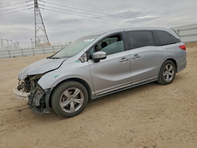 HONDA ODYSSEY EX 2018 with VIN 5FNRL6H53JB049374 - Photo from auction
