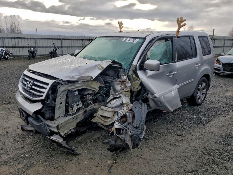 HONDA PILOT EXL 2013 с VIN 5FNYF4H51DB010293 - Снимка от търг