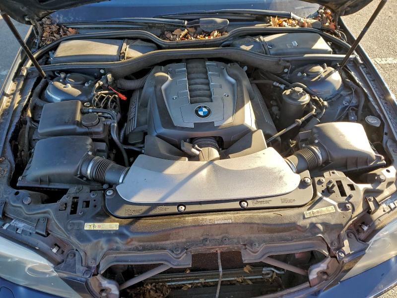 Photo 11 from auction – 2007 BMW 750 with VIN WBAHN83527DT67573