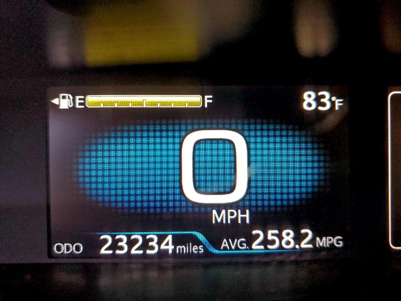 Photo 9 from auction – 2021 TOYOTA PRIUS PRIM with VIN JTDKAMFP4M3177883