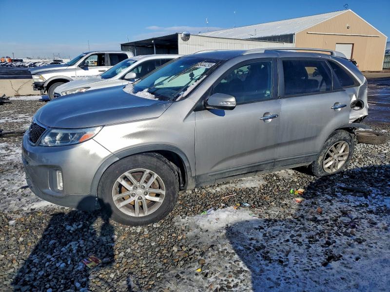 KIA SORENTO LX 2014 with VIN 5XYKT3A68EG540220 - Photo from auction