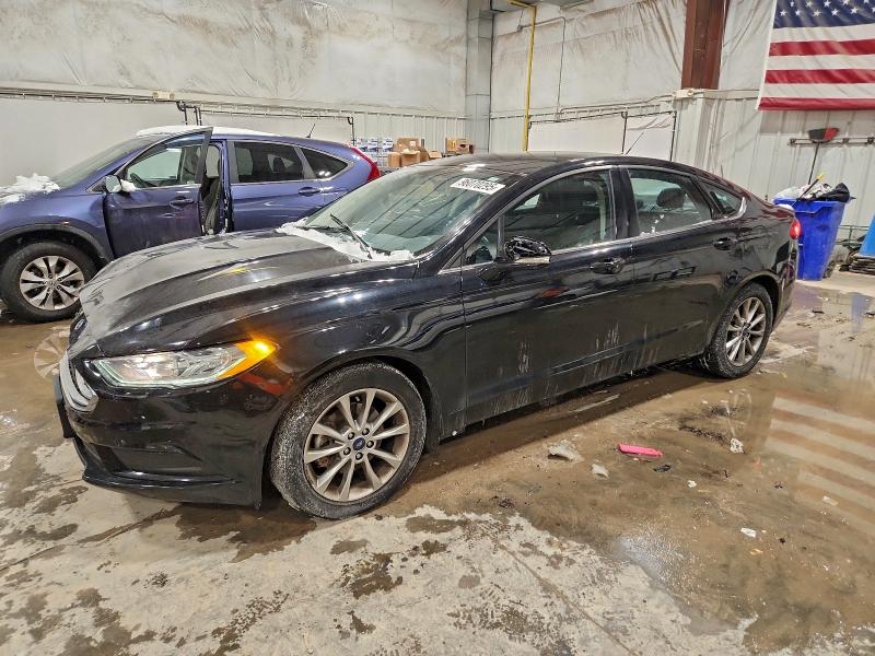 FORD FUSION SE 2017 with VIN 3FA6P0HD8HR372278 - Photo from auction