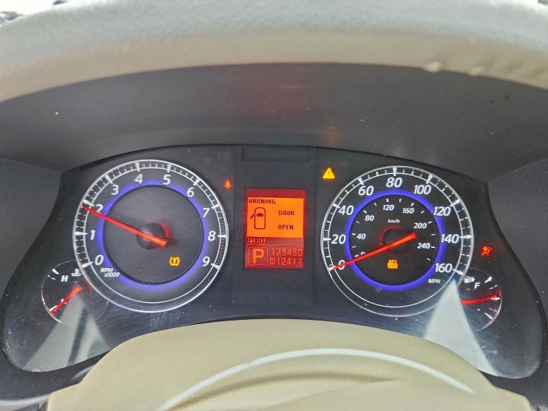 Photo 9 from auction – 2008 INFINITI EX35 BASE with VIN JNKAJ09F18M356792