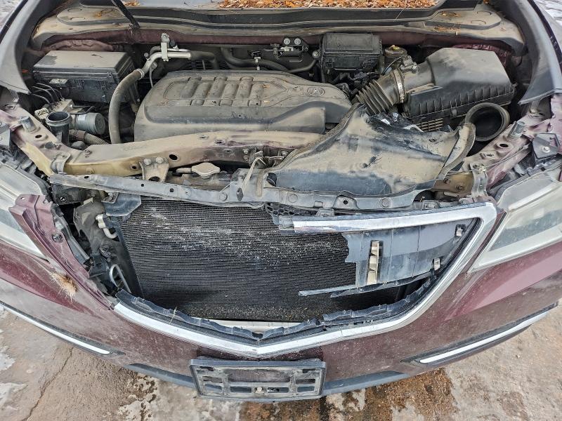 Photo 12 from auction – 2014 ACURA MDX TECHNO with VIN 5FRYD3H48EB020844