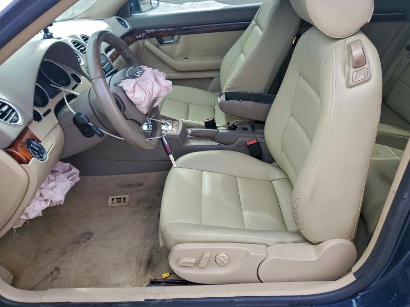 Photo 7 from auction – 2007 AUDI A4 2.0T CA with VIN WAUAF48H77K021959