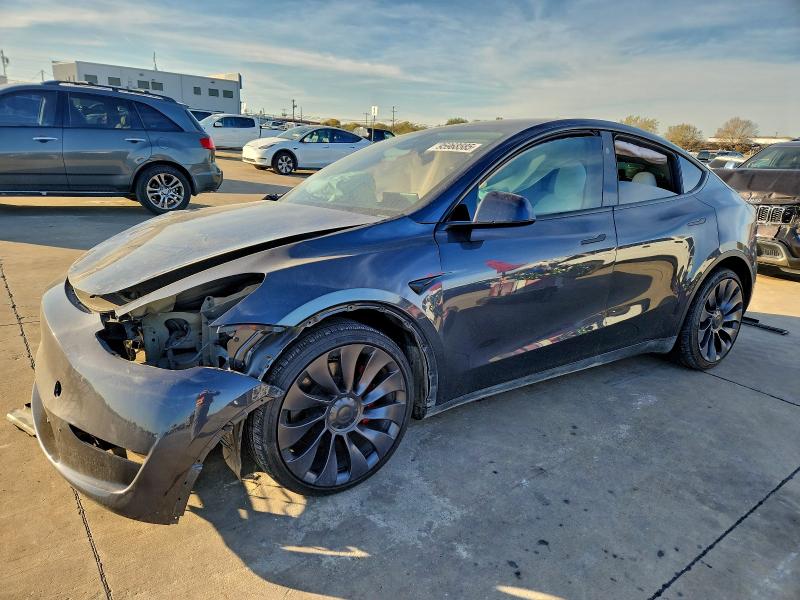 TESLA MODEL Y 2024 with VIN 7SAYGDEF7RA323348 - Photo from auction