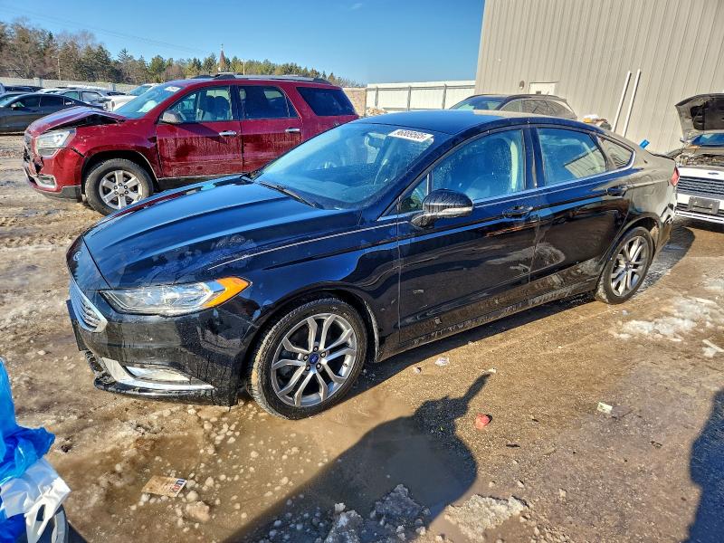 FORD FUSION SE 2017 with VIN 3FA6P0H75HR204639 - Photo from auction