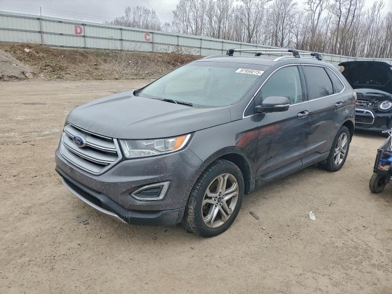 FORD EDGE TITAN 2017 with VIN 2FMPK4K94HBB67902 - Photo from auction
