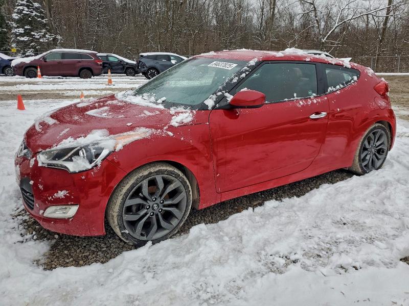 HYUNDAI VELOSTER 2015 with VIN KMHTC6AD9FU219187 - Photo from auction