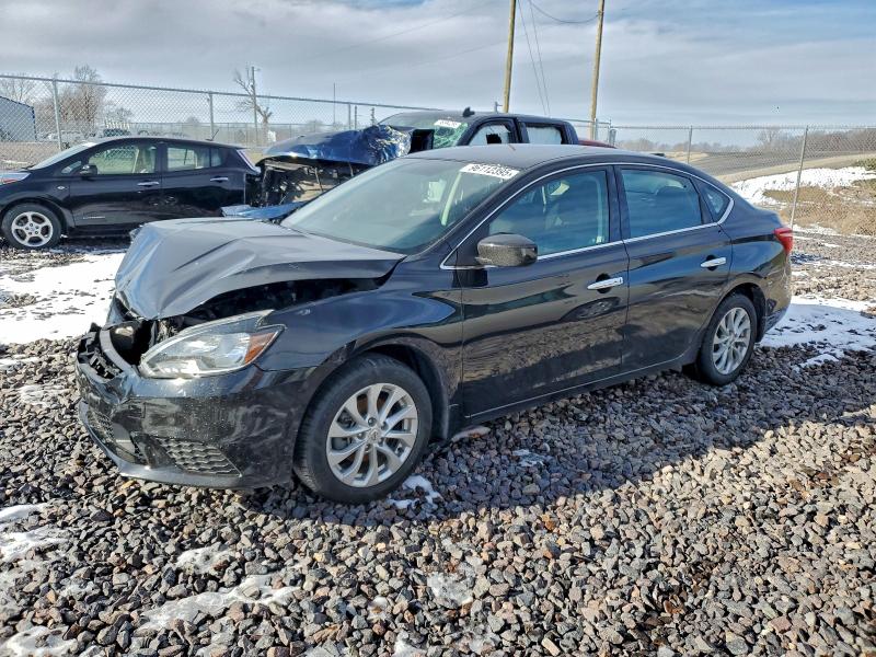 NISSAN SENTRA S 2019 with VIN 3N1AB7AP1KY404892 - Photo from auction