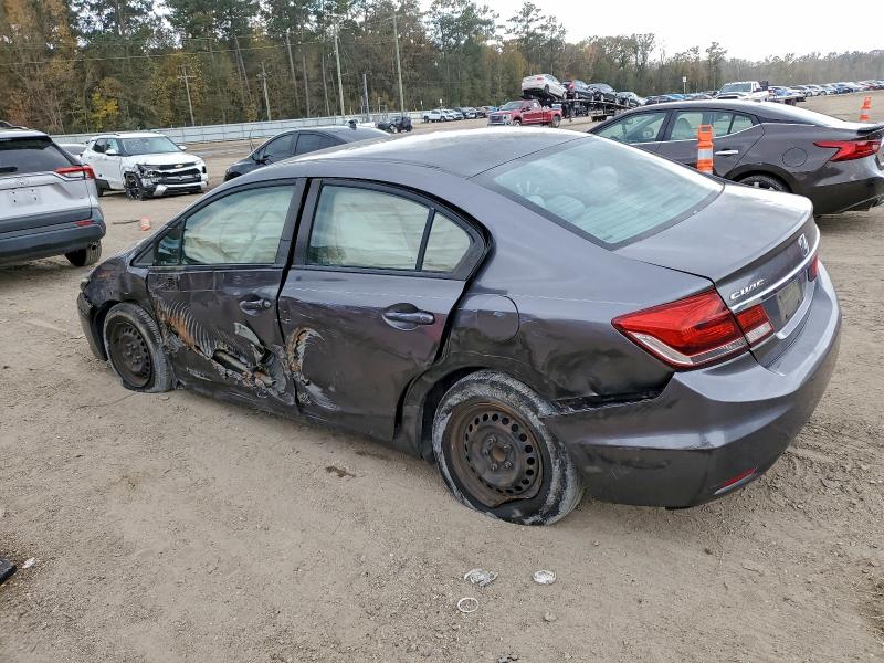 Photo 2 from auction – 2015 HONDA CIVIC LX with VIN 19XFB2F50FE058693