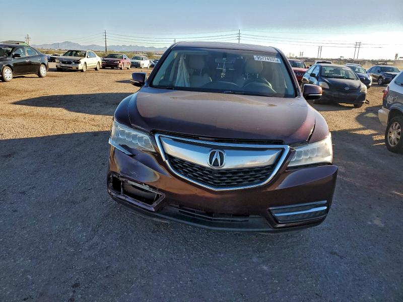 Photo 5 from auction – 2016 ACURA MDX with VIN 5FRYD4H24GB054030