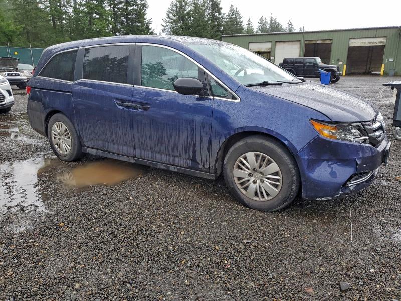 Photo 4 from auction – 2014 HONDA ODYSSEY LX with VIN 5FNRL5H22EB051655