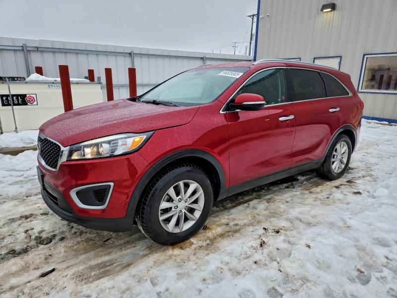 KIA SORENTO LX 2018 with VIN 5XYPG4A33JG357629 - Photo from auction