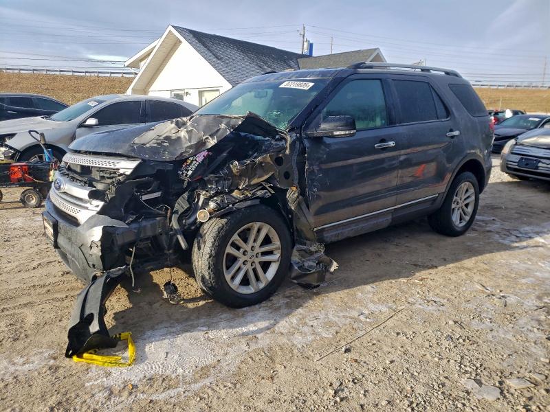 FORD EXPLORER X 2015 with VIN 1FM5K7D84FGA71402 - Photo from auction