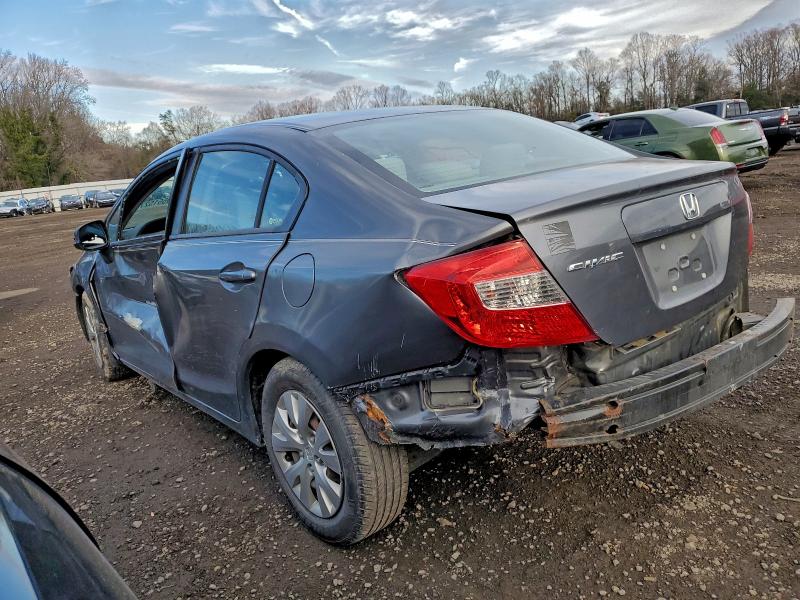 Photo 2 from auction – 2012 HONDA CIVIC LX with VIN 2HGFB2F50CH317619