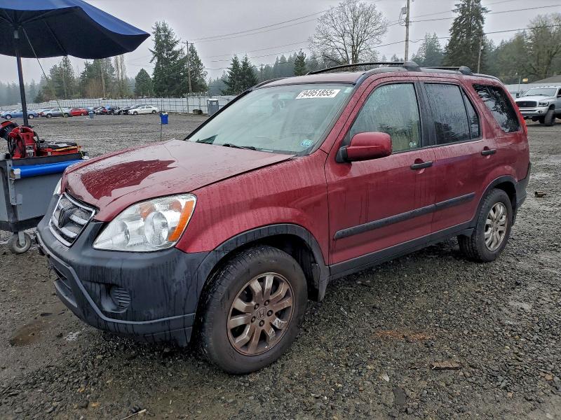 HONDA CR-V EX 2006 with VIN JHLRD78846C027484 - Photo from auction
