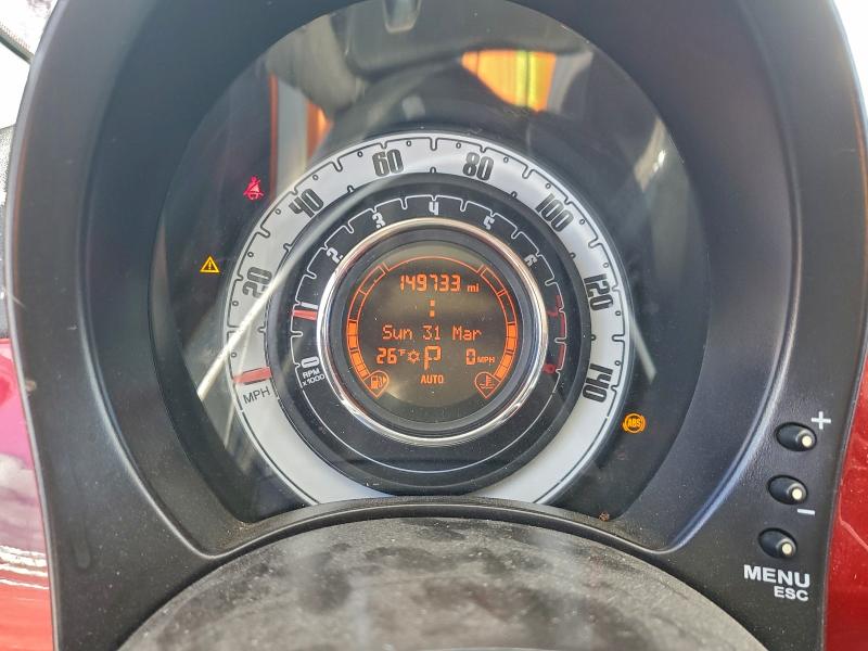 Photo 9 from auction – 2012 FIAT 500 POP with VIN 3C3CFFARXCT313435