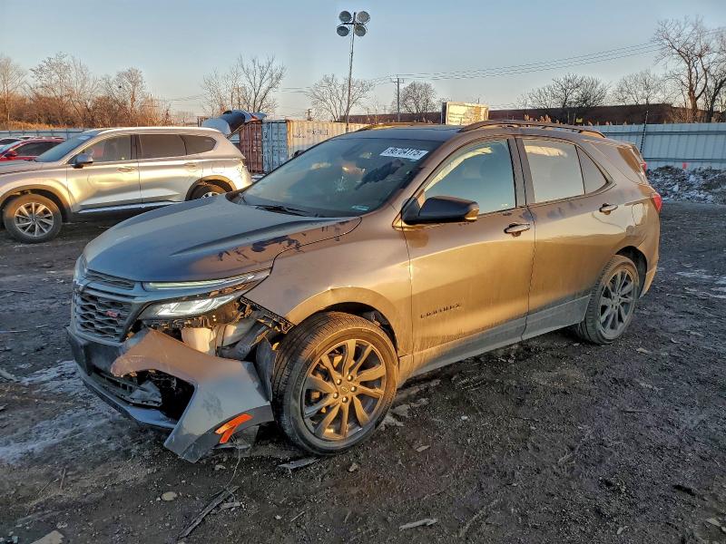 CHEVROLET EQUINOX RS 2023 with VIN 3GNAXWEG2PS171867 - Photo from auction
