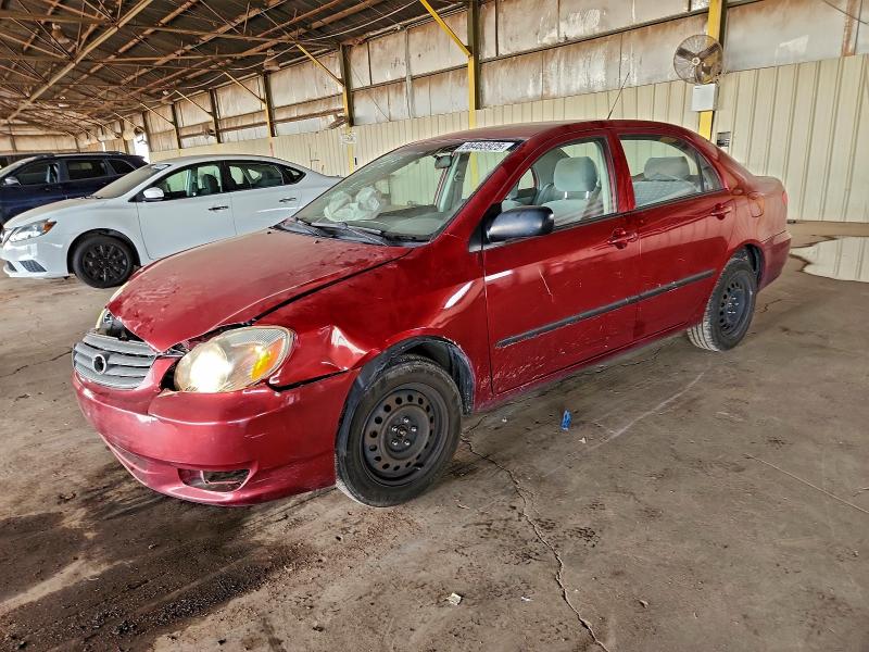 TOYOTA COROLLA CE 2003 with VIN JTDBR32E330029148 - Photo from auction