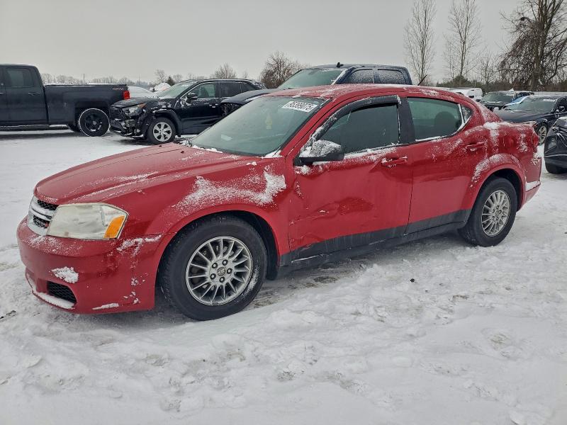 DODGE AVENGER SE 2012 with VIN 1C3CDZAB1CN245102 - Photo from auction