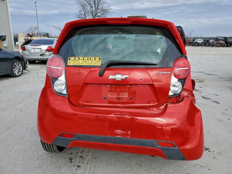 Photo 6 from auction – 2014 CHEVROLET SPARK LS with VIN KL8CB6S94EC462596
