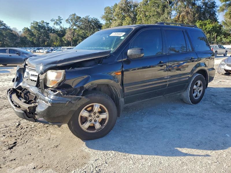 HONDA PILOT 2007 with VIN 5FNYF28677B008243 - Photo from auction