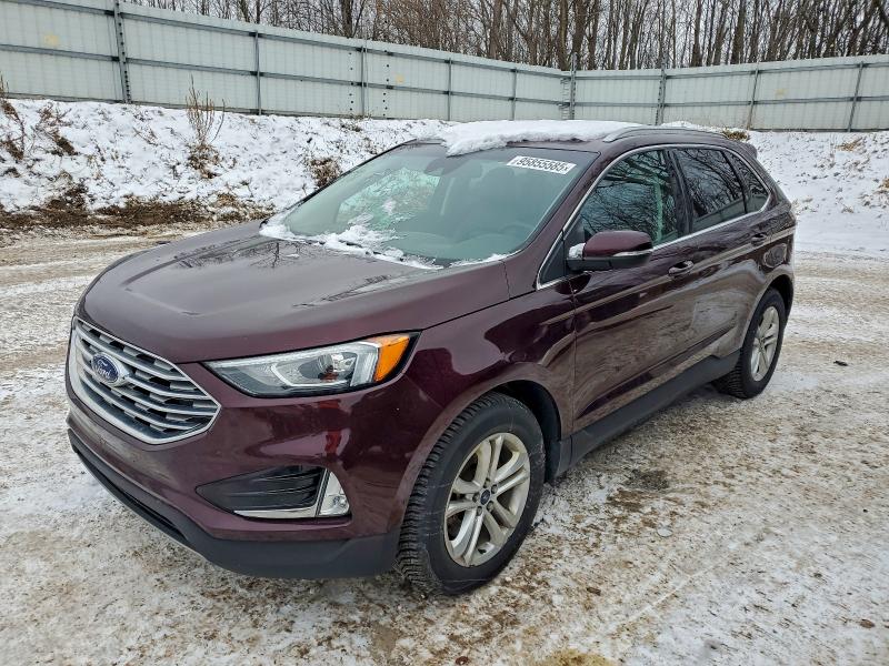 FORD EDGE SEL 2019 with VIN 2FMPK4J98KBC26197 - Photo from auction