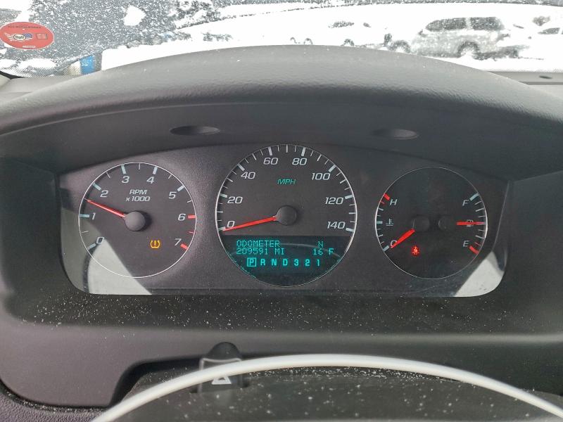 Photo 9 from auction – 2009 CHEVROLET IMPALA 1LT with VIN 2G1WT57N791109081