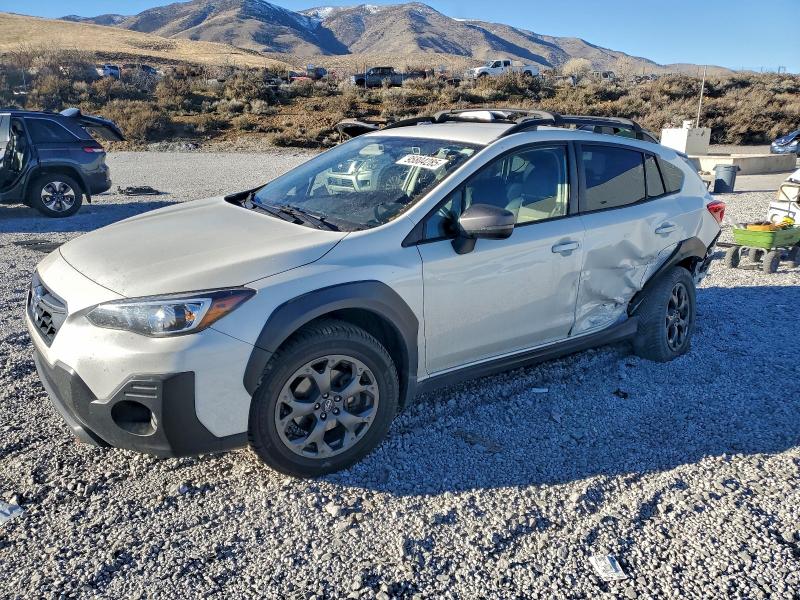 SUBARU CROSSTREK 2022 with VIN JF2GTHRC4NH216445 - Photo from auction