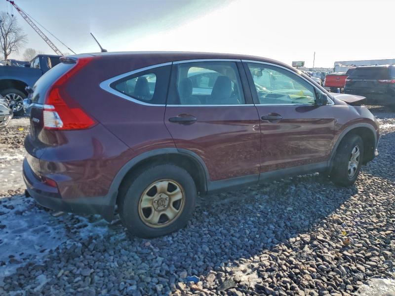 Photo 3 from auction – 2015 HONDA CR-V LX with VIN 5J6RM4H38FL073099