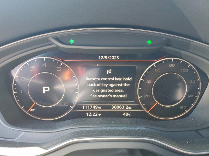 Photo 9 from auction – 2019 AUDI A4 PREMIUM with VIN WAUHMAF45KA067002