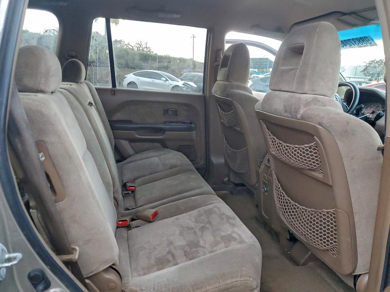 Photo 11 from auction – 2005 HONDA PILOT EX with VIN 2HKYF184X5H549598