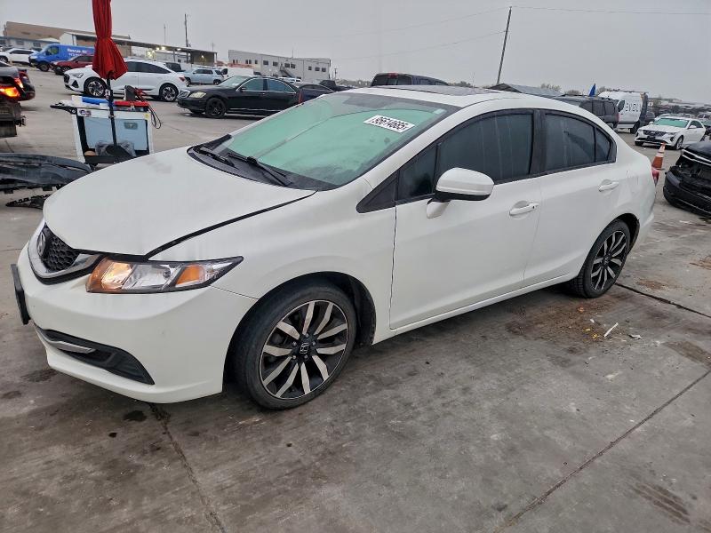 HONDA CIVIC EXL 2015 with VIN 19XFB2F96FE281386 - Photo from auction