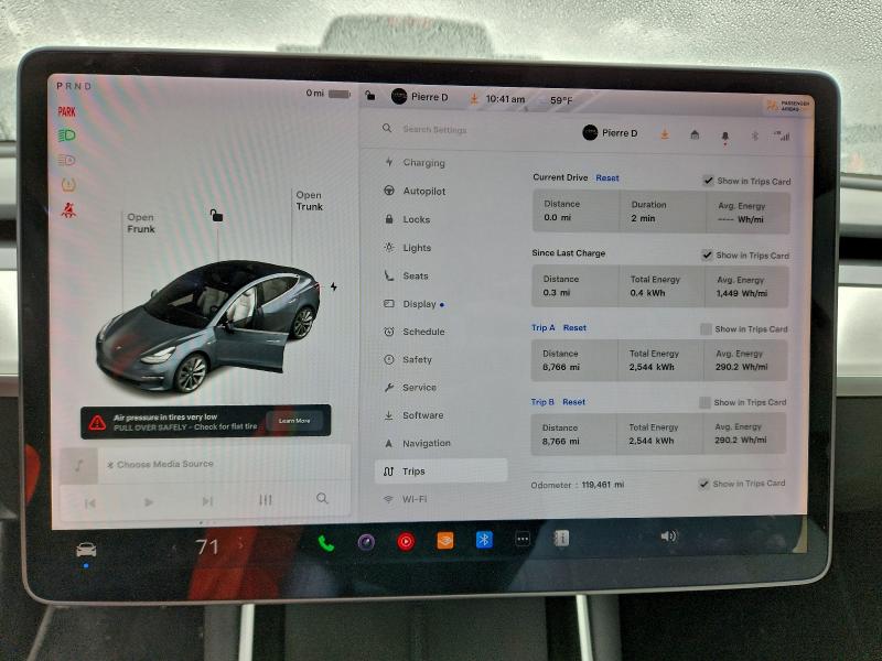Photo 9 from auction – 2018 TESLA MODEL 3 with VIN 5YJ3E1EA2JF177867