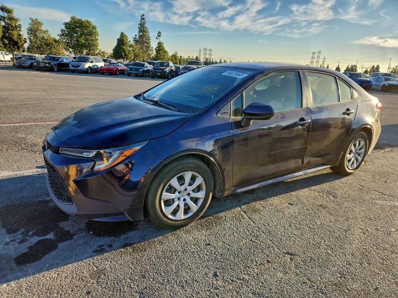 TOYOTA COROLLA LE 2021 with VIN JTDEPMAEXMJ166223 - Photo from auction