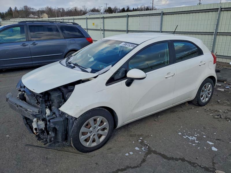 KIA RIO LX 2013 with VIN KNADM5A33D6192526 - Photo from auction
