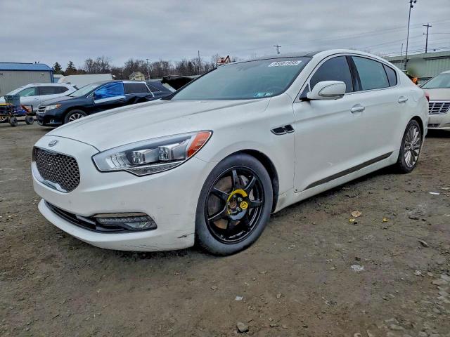 KIA K900 2015 with VIN KNALW4D49F6027636 - Photo from auction