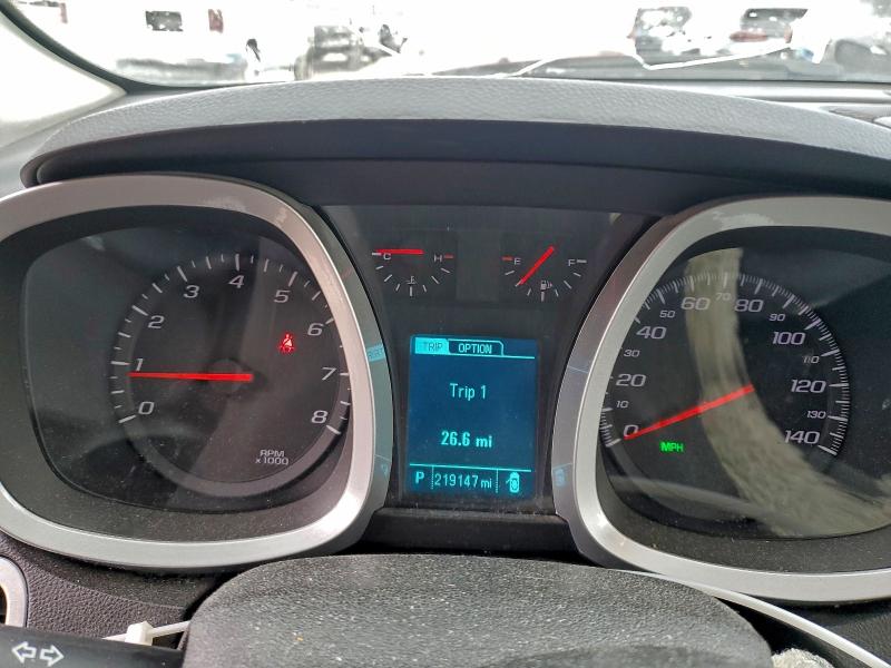 Photo 9 from auction – 2014 CHEVROLET EQUINOX LT with VIN 2GNFLHE35E6342214
