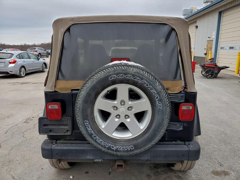 Photo 6 from auction – 2000 JEEP WRANGLER / with VIN 1J4FA59S9YP733430