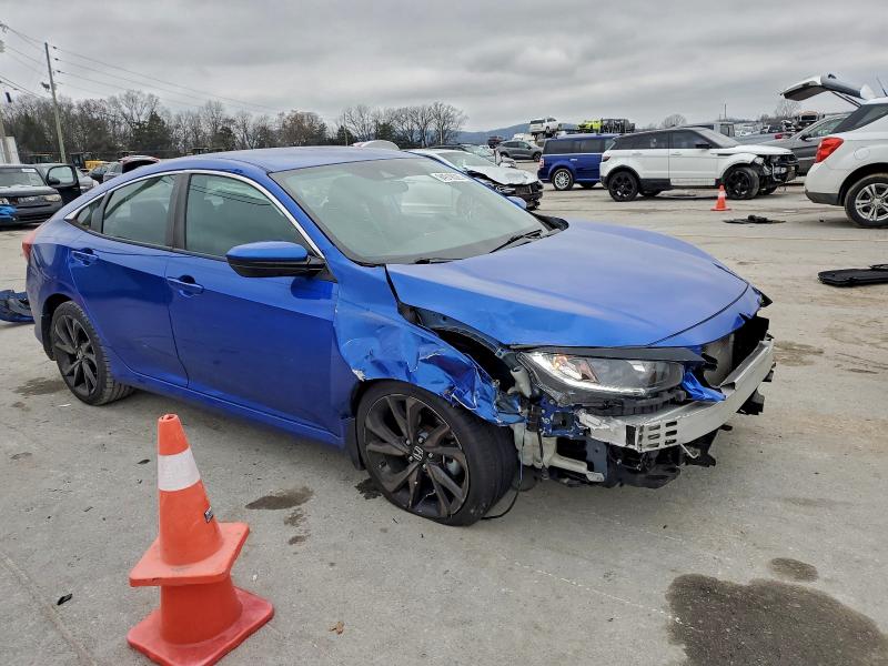 Photo 4 from auction – 2020 HONDA CIVIC SPOR with VIN 19XFC2F81LE008744
