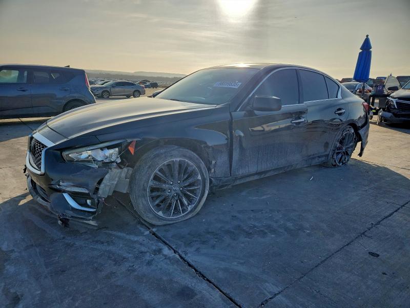 INFINITI Q50 LUXE 2019 with VIN JN1EV7AP6KM511089 - Photo from auction