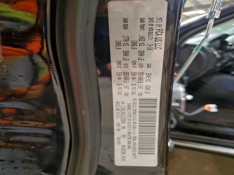 Photo 14 from auction – 2018 DODGE DURANGO SX with VIN 1C4RDJAG5JC359941
