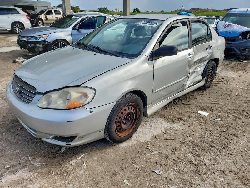 TOYOTA COROLLA CE 2004 with VIN 1NXBR38E84Z204555 - Photo from auction