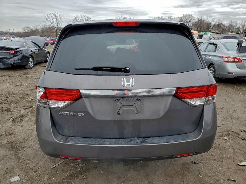 Photo 6 from auction – 2014 HONDA ODYSSEY EX with VIN 5FNRL5H61EB035322