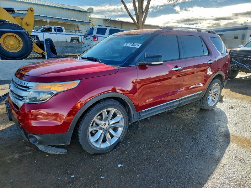 FORD EXPLORER X 2015 with VIN 1FM5K7D80FGB10261 - Photo from auction