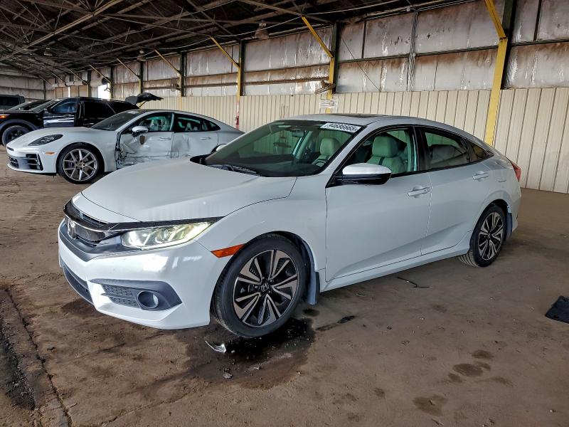 HONDA CIVIC EX 2017 with VIN 19XFC1F37HE017731 - Photo from auction