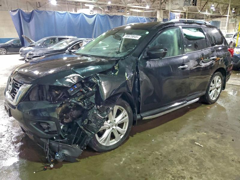 NISSAN PATHFINDER 2018 with VIN 5N1DR2MM5JC679453 - Photo from auction