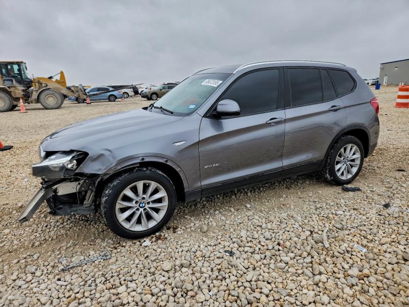 BMW X3 SDRIVE2 2017 with VIN 5UXWZ7C59H0T43576 - Photo from auction