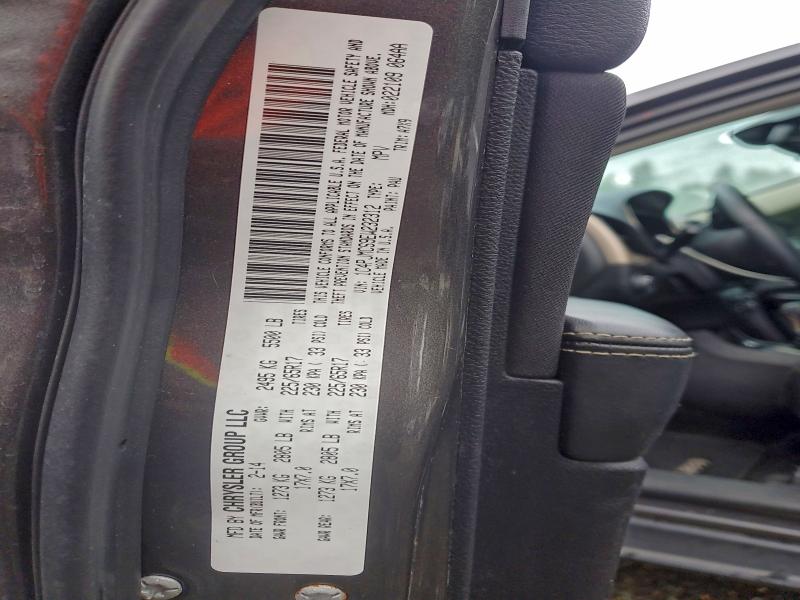 Photo 14 from auction – 2014 JEEP CHEROKEE L with VIN 1C4PJMCS9EW232312